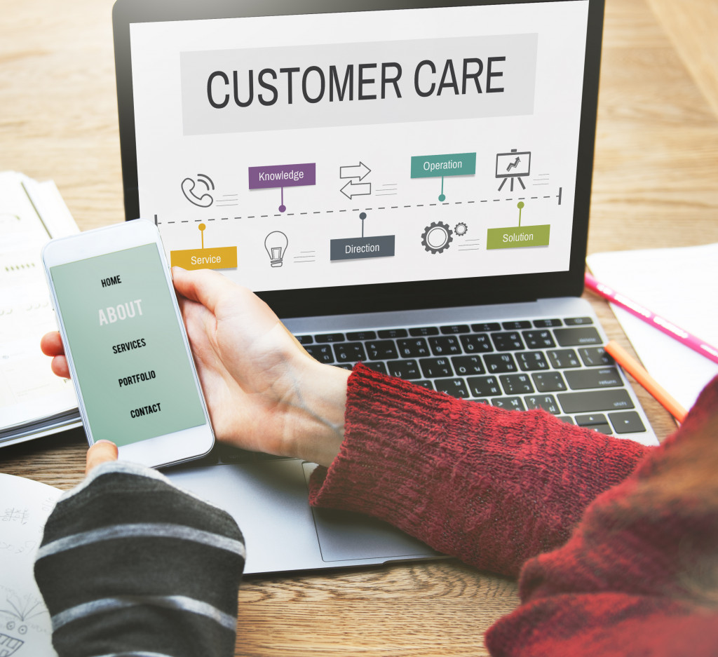 customer care in visual