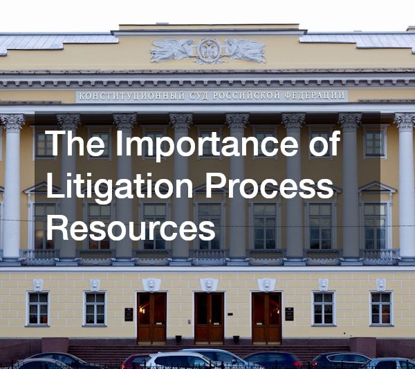 The Importance of Litigation Process Resources
